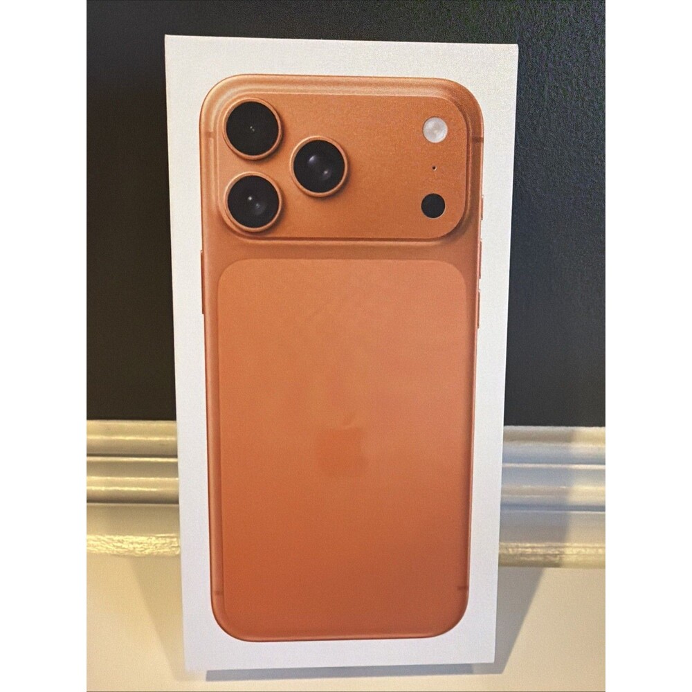 Apple iPhone 17 Pro Max Cosmic Orange 256GB - Empty Box ONLY! Storage Organize